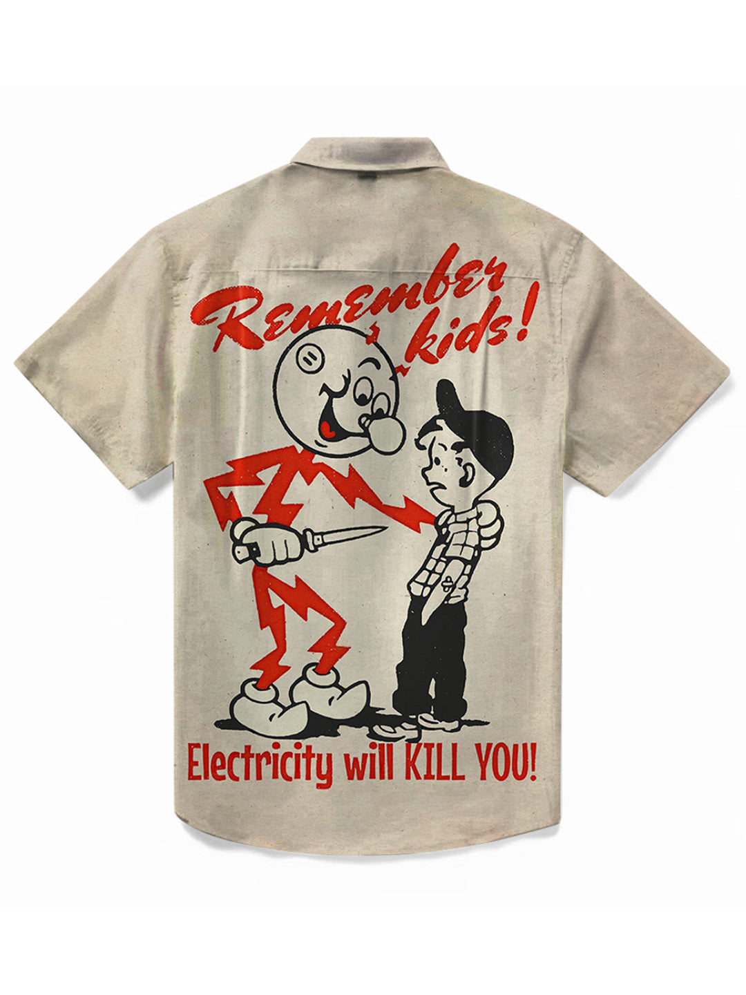 ELECTRICITY KILLS - 100% Cotton Shirt