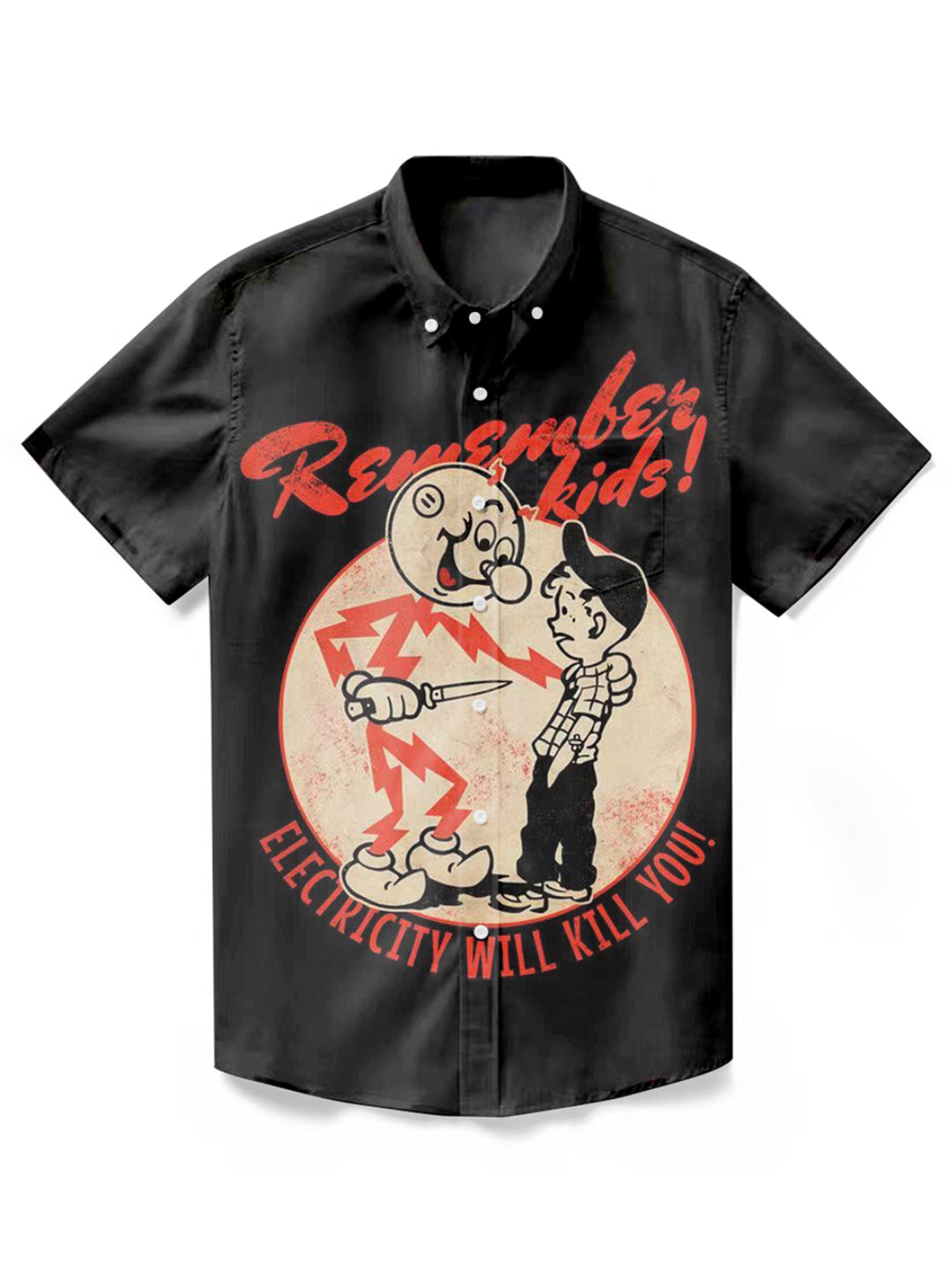 Electricity Kills - 100% Cotton Shirt