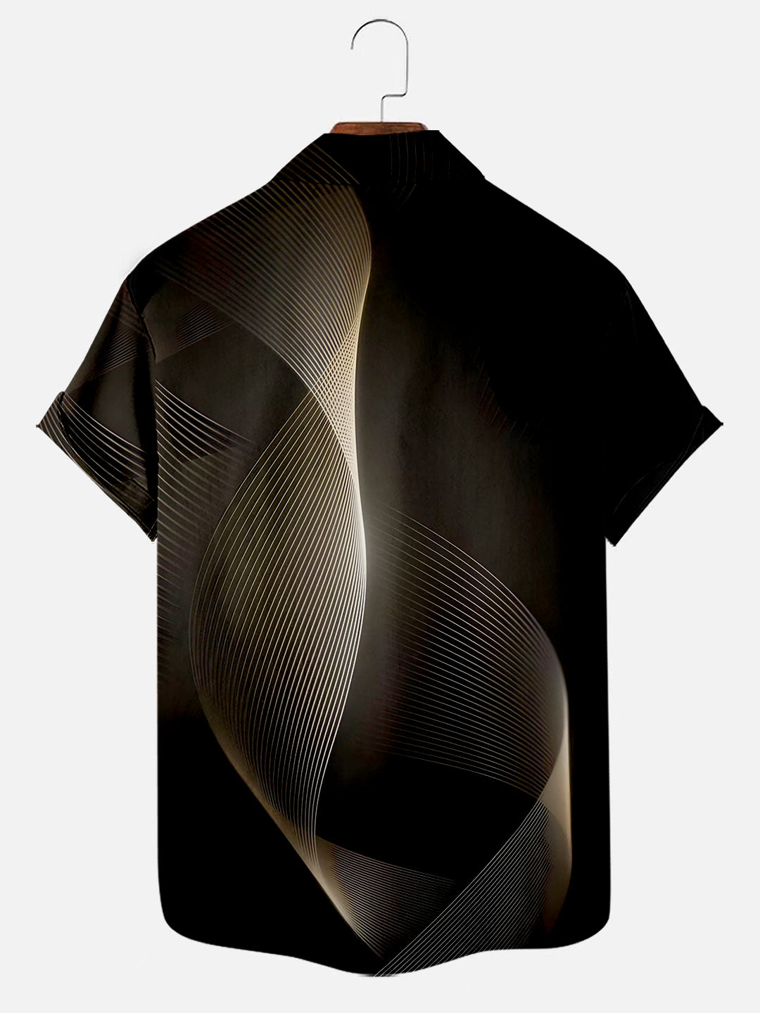 Men's Easter Cross Print Casual Short Sleeve Pocket Shirt