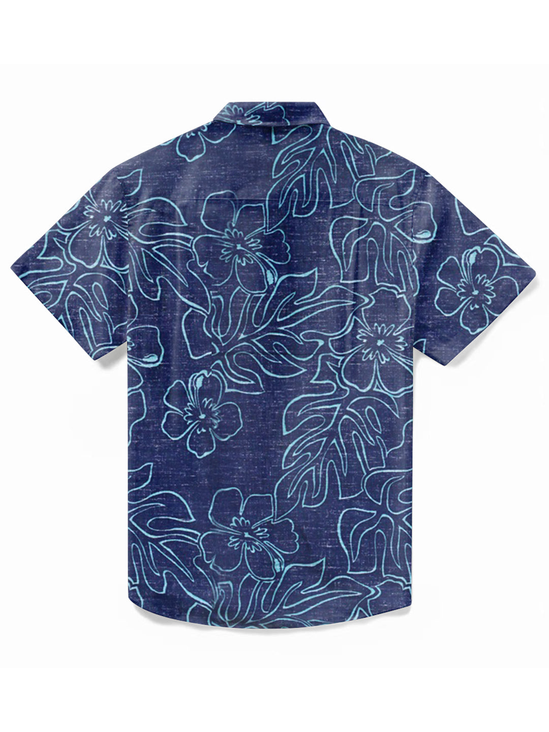 Blue Monstera-100% Cotton Shirt