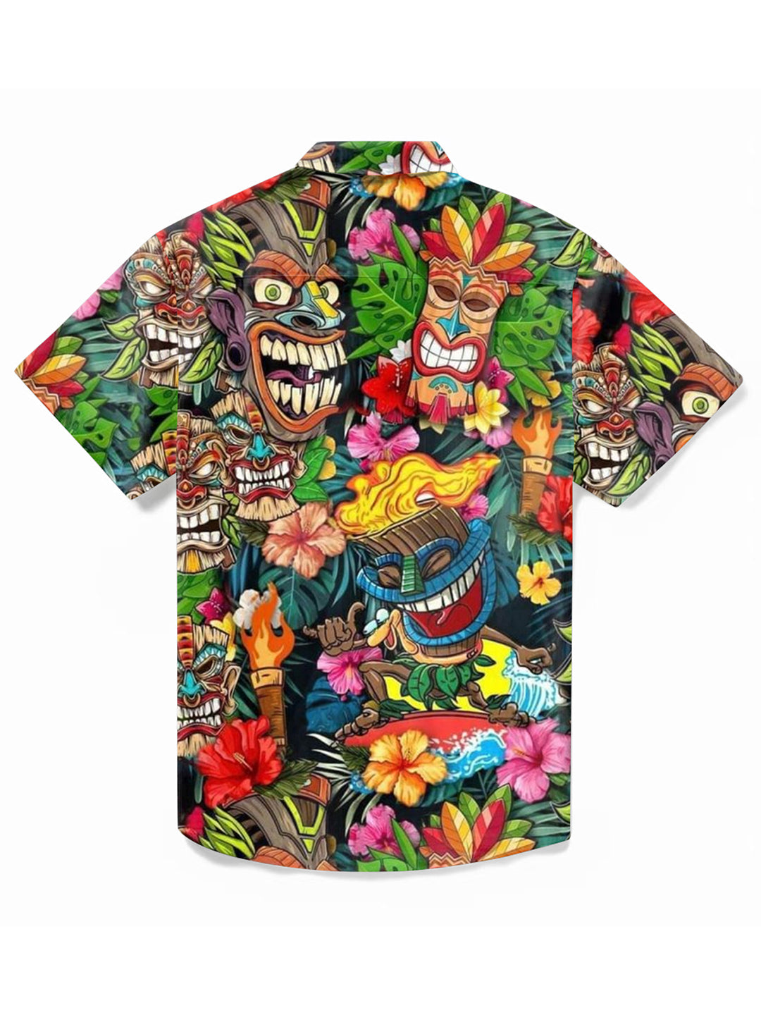 Hawaiian Tiki-100% Cotton Shirt