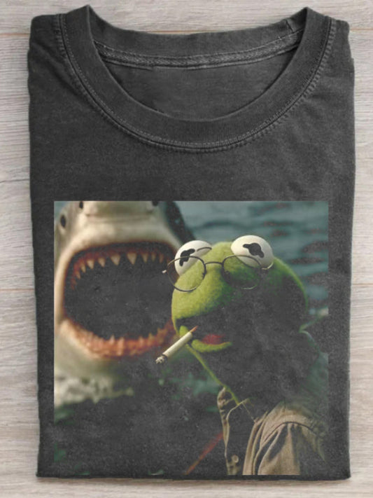 Kermit The Frog Smoking Fun T-Shirt