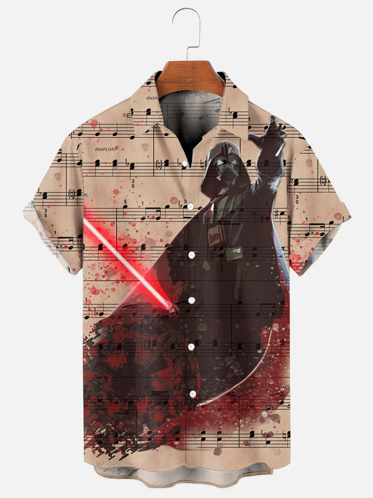 Men's Score Samurai Hawaiian Short Sleeve Shirt