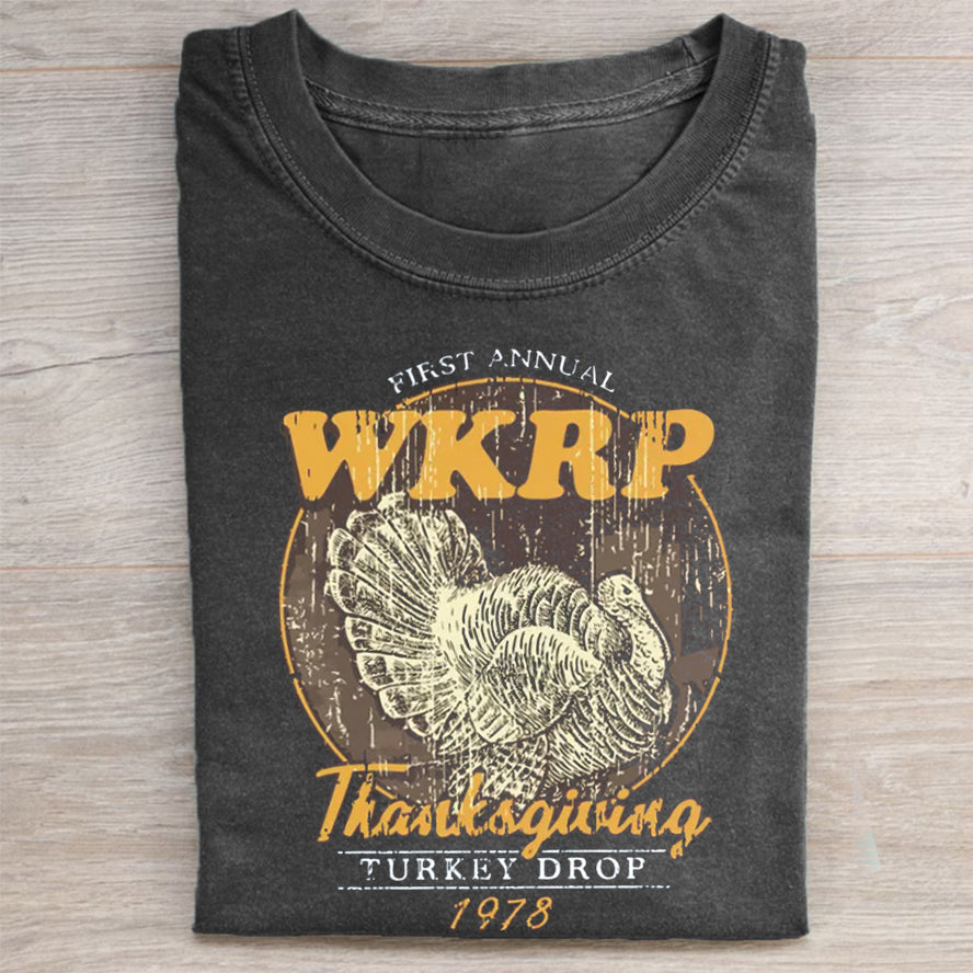 First Annual WKRP Thanksgiving Turkey Unisex T-Shirt