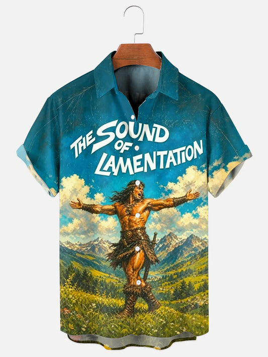 The Sound Of Lamentation Short Sleeve Pocket Shirt