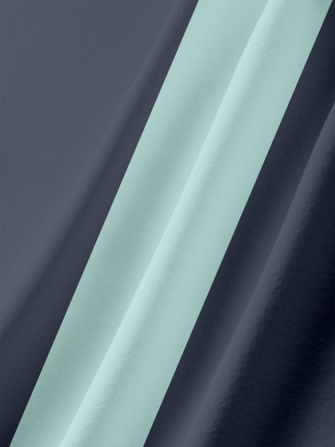 Ecreational Art Collection Geometric Striped Element Pattern Hawaiian Print Shirt Top