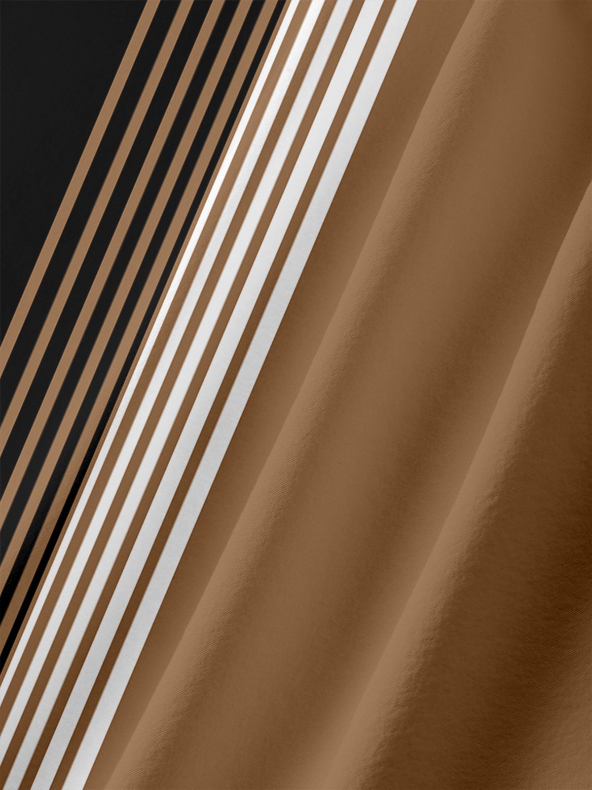 Retro Strips Graphics Short Sleeve Casual Men's Shirt