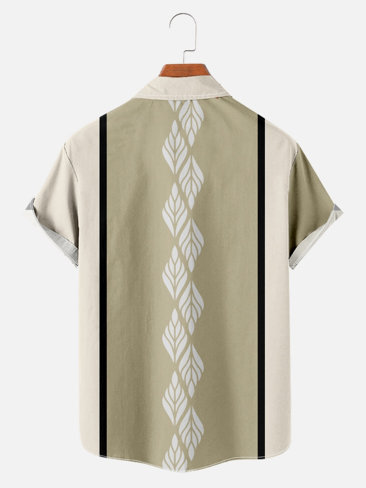 Casual Striped Short Sleeve Shirt