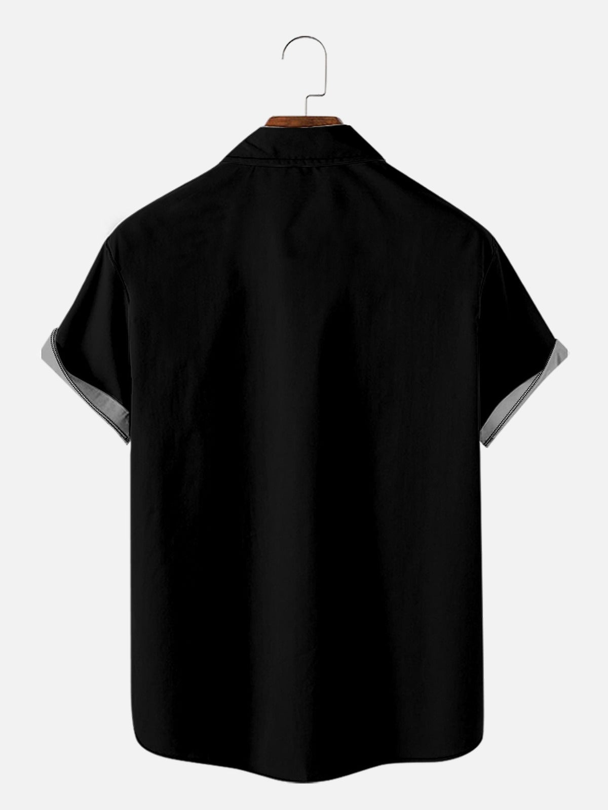 Men's Vintage Music Print Hawaiian Shirt