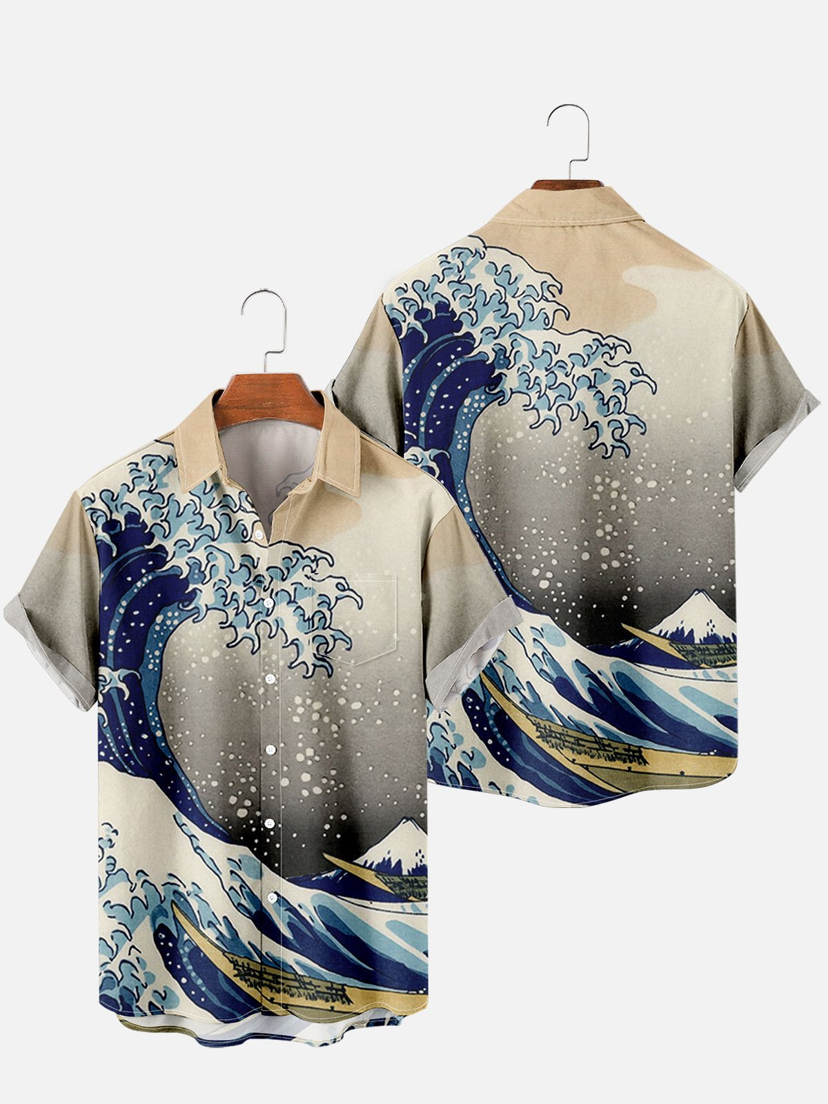 Men's Daily Basic Short Sleeved Shirt