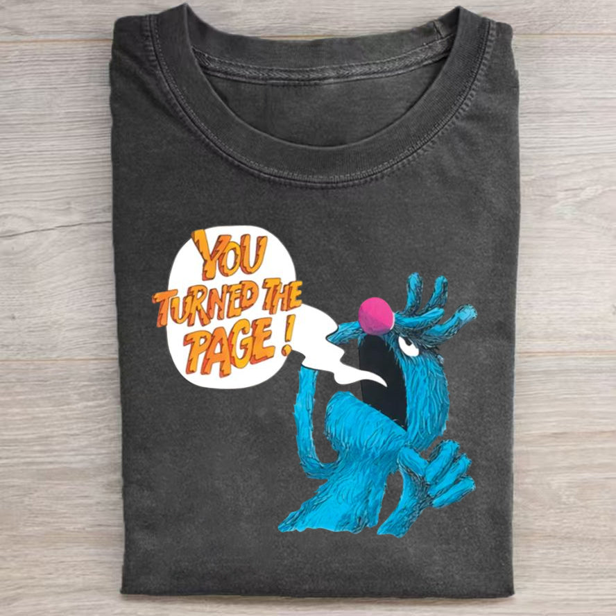 Vintage Grover You Turned The Page Graphic Tee