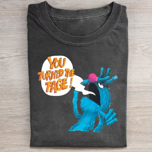 Vintage Grover You Turned The Page Graphic Tee