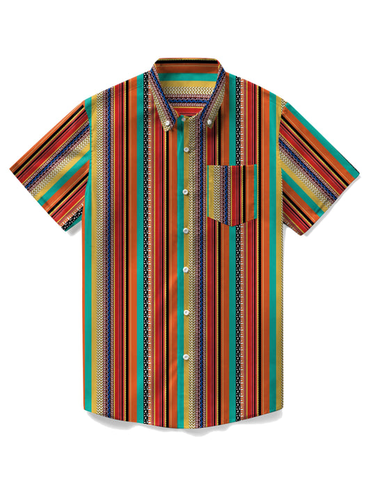 Colorful Stripes - 100% Cotton Shirt