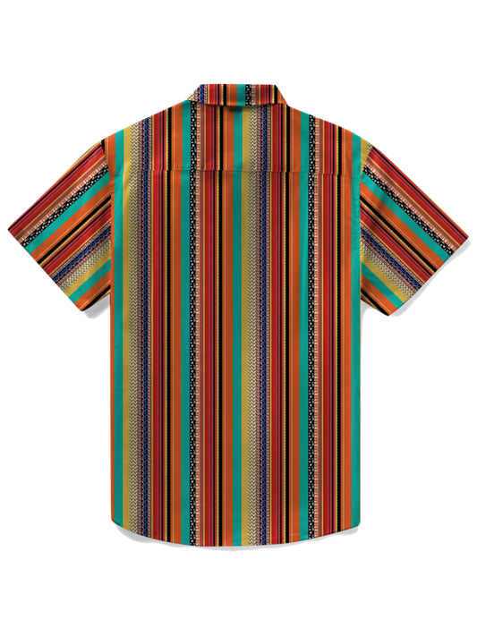 Colorful Stripes - 100% Cotton Shirt