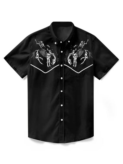 Cowboy skull - 100% Cotton Shirt