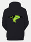 Men's Christmas EW People Printed Long Sleeve Pullover Hoodie