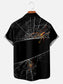 Happy Halloween Casual Print Holiday Short Sleeve Shirt