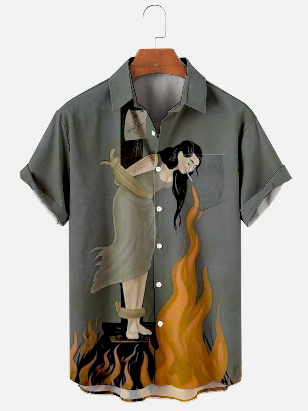 Stay Calm No Matter What Happens Art Print Short Sleeve Shirt