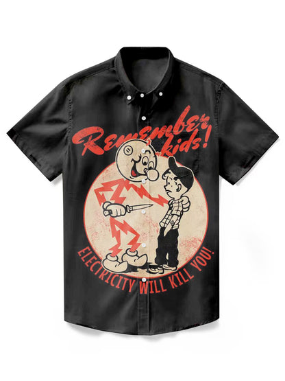 Electricity Kills - 100% Cotton Shirt