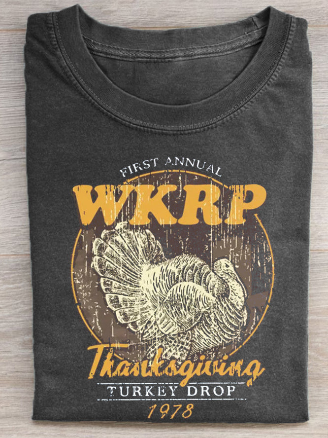 First Annual WKRP Thanksgiving Turkey Unisex T-Shirt