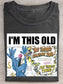 Vintage Grover "I'm This Old" Graphic Tee