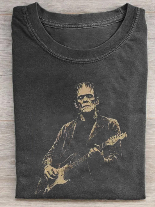 Vintage Horror Movie Character T-Shirt
