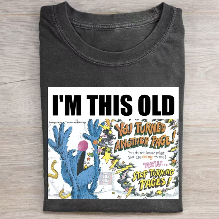 Vintage Grover "I'm This Old" Graphic Tee