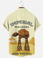Men's Walker Vintage Print Hawaiian Short Sleeve Shirt