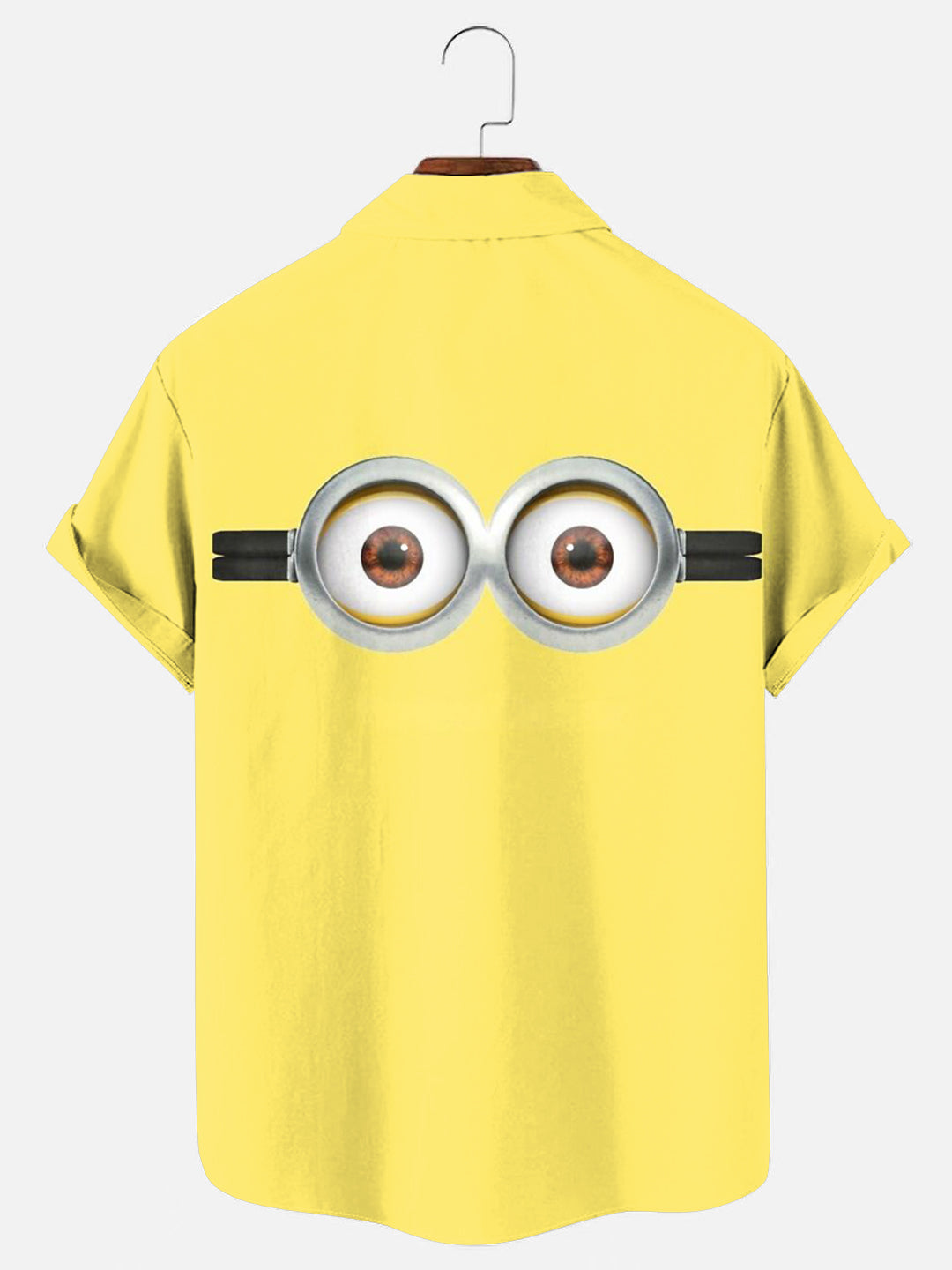 Men's Cartoon Print Hawaiian Short Sleeve Shirt