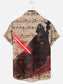 Men's Score Samurai Hawaiian Short Sleeve Shirt