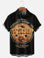 Men's Vintage Wkrp Turkey Drop '78 Print Casual Short Sleeve Shirt