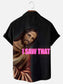 I Saw That Funny Jesus Short Sleeve Pocket Shirt