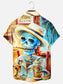 Mi Cuba Libre art print Hawaiian short sleeve shirt