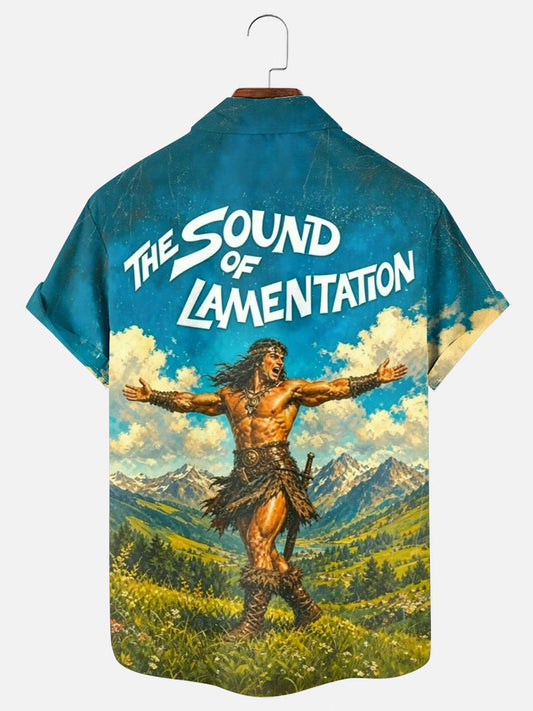 The Sound Of Lamentation Short Sleeve Pocket Shirt