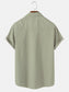 Men‘s Retro Camp Cotton-Blend 50S Vintage Bowling Shirts