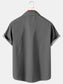Car Simple Casual Loose Men's Large Short Sleeve Shirt