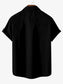 Hawaiian Retro Men's Casual Short Sleeved Shirt