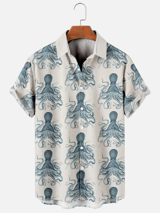 Octopus Printed Shirts