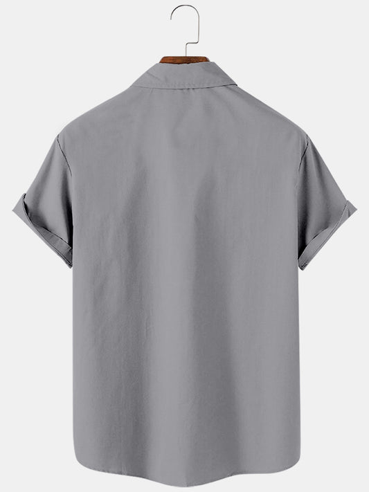 Men's Short Sleeve Coconut Tree Shirts