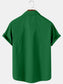 Simple Christmas Element Men's Large Short Sleeve Shirt