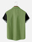 Men's Casual Resort Coconut Print Seekers Wrinkle Free Bowling Shirt