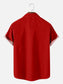 Men's Christmas Santa Print Casual Shirt