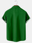 Men'S St. Patrick'S Day Shamrock Printed Shirt