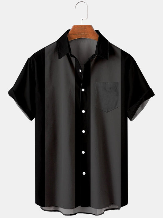 Hawaiian Retro Men's Casual Short Sleeved Shirt